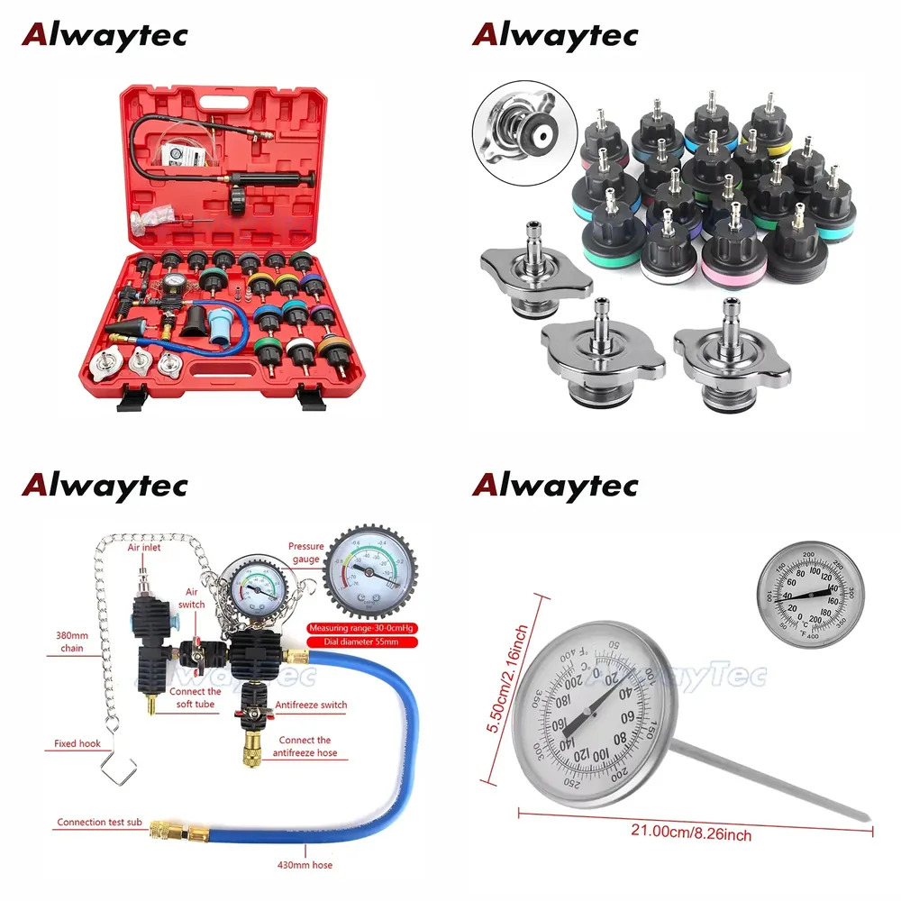 Radiator Pressure Tester - Drukmeter voor auto watertank, radiateur druktester,