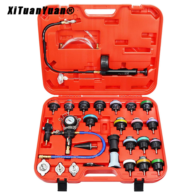 28 STKS Auto Universele Radiat - Radiator Pressure Tester recensie en prijs