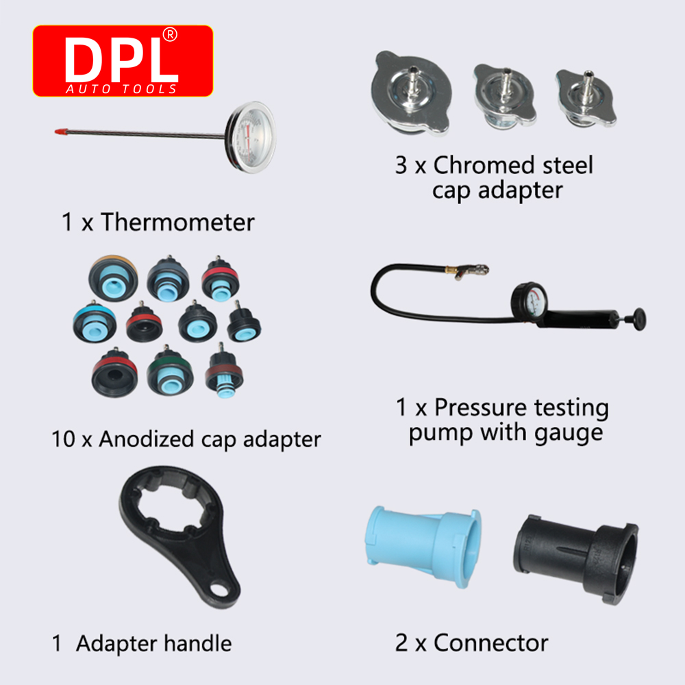 18 Pcs Radiator Druk Tester To - Radiator Pressure Tester recensie en prijs