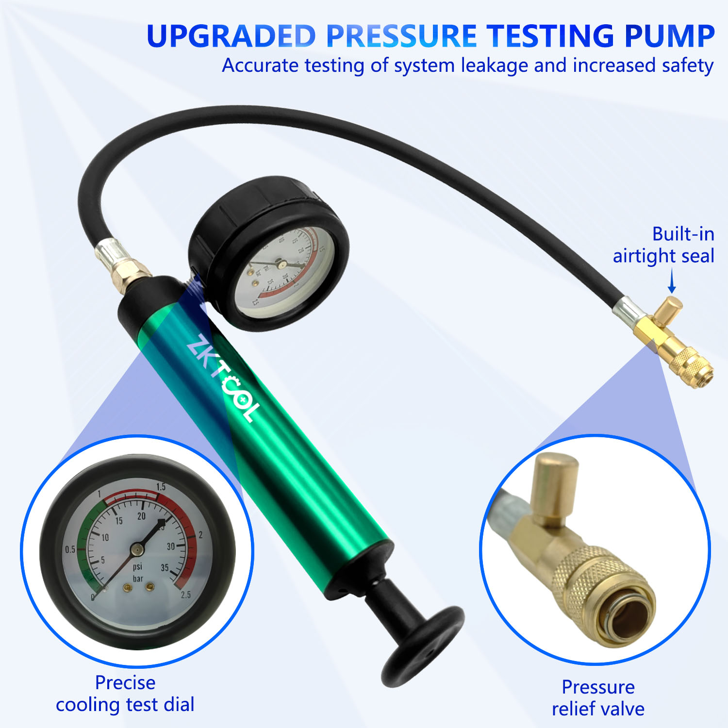 Aluminium auto koelsysteem rad - Radiator Pressure Tester recensie en prijs
